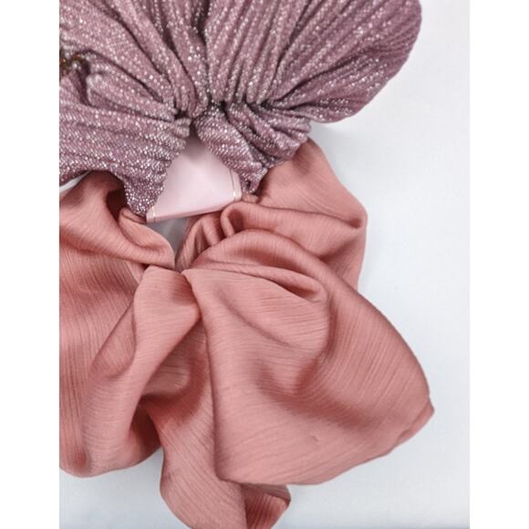 Berry Good Hair Scrunchies and Barrettes Shimmer Pink Purple - Picture 5 of 6